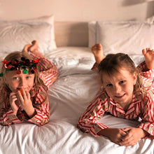 Load image into Gallery viewer, Kids Candy Cane Cheetah