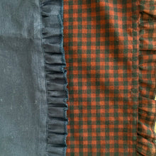 Load image into Gallery viewer, Burnt Orange and Navy Gingham Placemats