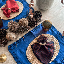 Load image into Gallery viewer, Burnt Orange and Blues Napkins