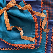 Load image into Gallery viewer, Burnt Orange and Blues Napkins