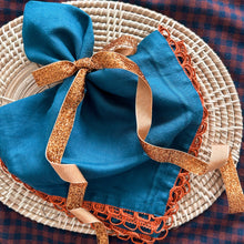 Load image into Gallery viewer, Burnt Orange and Blues Napkins
