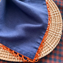 Load image into Gallery viewer, Burnt Orange and Blues Napkins