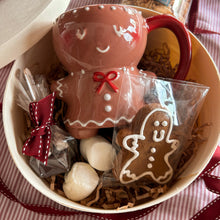 Load image into Gallery viewer, Gingerbread Man Hot Chocolate Box