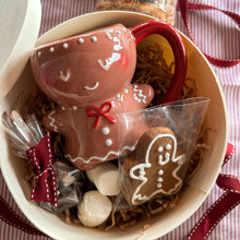 Load image into Gallery viewer, Gingerbread Man Hot Chocolate Box