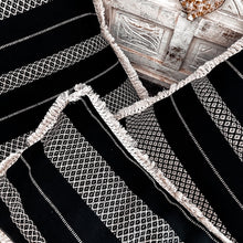 Load image into Gallery viewer, Black and Cream Stripes