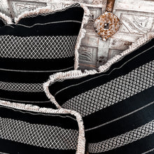 Load image into Gallery viewer, Black and Cream Stripes