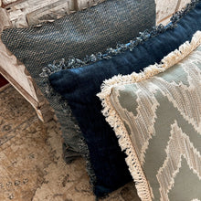 Load image into Gallery viewer, Blue and Oatmeal