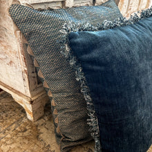 Load image into Gallery viewer, Blue and Oatmeal