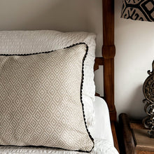 Load image into Gallery viewer, Blue and Oatmeal