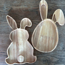 Load image into Gallery viewer, Easter Bunny Wooden Platters