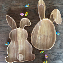 Load image into Gallery viewer, Easter Bunny Wooden Platters