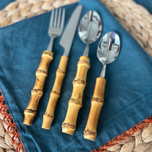 Load image into Gallery viewer, Bamboo Cutlery Set