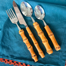Load image into Gallery viewer, Bamboo Cutlery Set
