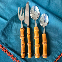 Load image into Gallery viewer, Bamboo Cutlery Set
