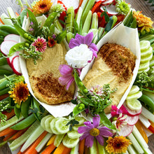 Load image into Gallery viewer, Crudités and Hummus Platter