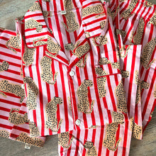 Load image into Gallery viewer, Kids Candy Cane Cheetah