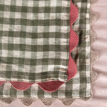 Load image into Gallery viewer, Green Gingham Placemats