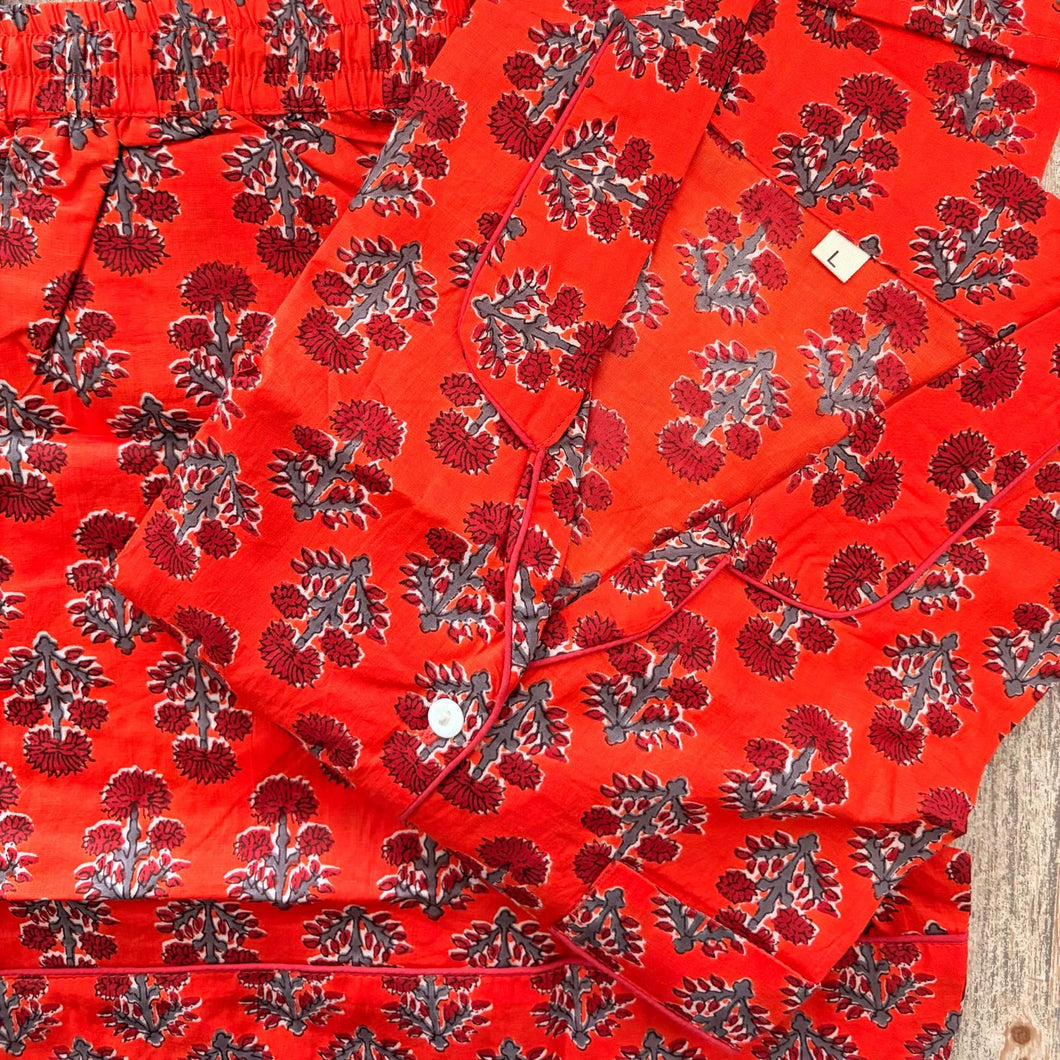 Orange Floral