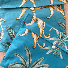 Load image into Gallery viewer, Teal Tropical Print
