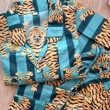 Load image into Gallery viewer, Teal Stripe Tiger
