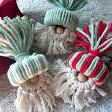 Load image into Gallery viewer, Macrame Christmas Decorations
