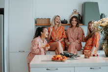 Load image into Gallery viewer, Candy Stripe Pink and Orange Cheetah
