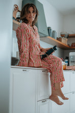 Load image into Gallery viewer, Candy Stripe Pink and Red Cheetah
