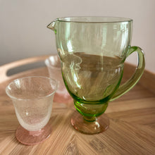 Load image into Gallery viewer, Green Pink Jug
