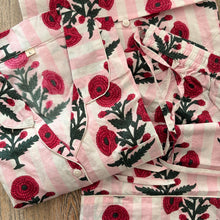 Load image into Gallery viewer, Pale Pink Floral Stripe
