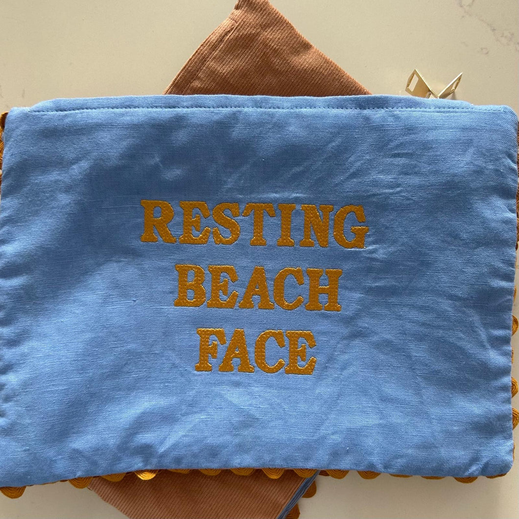 Resting Beach Face