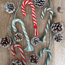 Load image into Gallery viewer, Macrame Christmas Decorations
